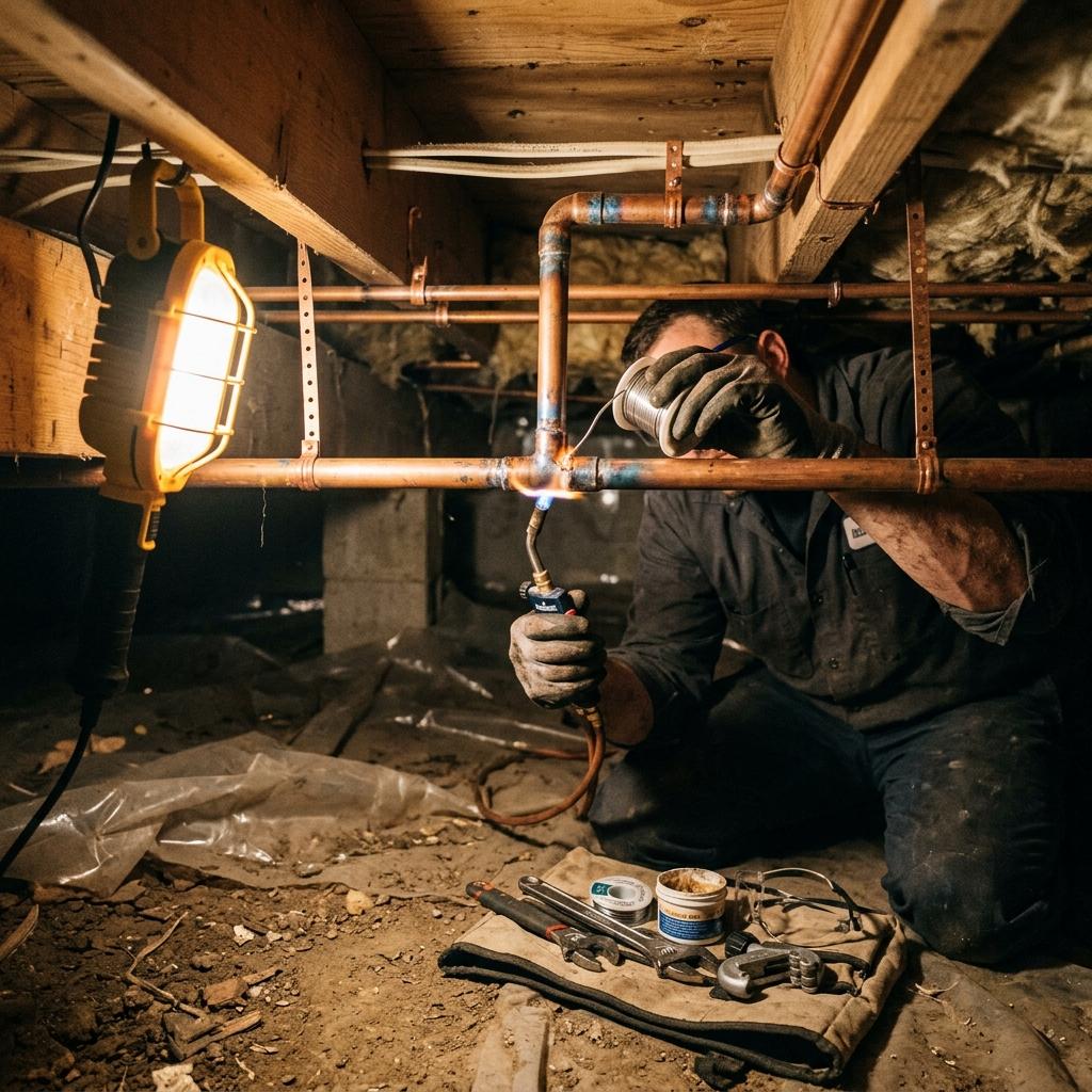 Emergency drain and plumbing service in Stockbridge, GA