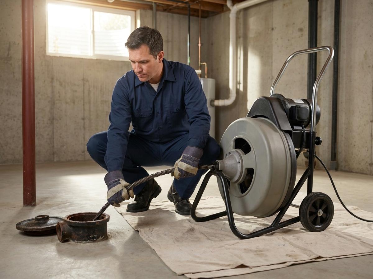 Rooter and drain line service by Rooter & Repair in Stockbridge, GA